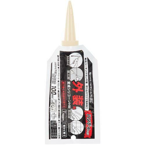 KANSAI 建築・内装用補修剤 変成シリコーンHMアルミパウチ アイボリー 100ml ( 4.2...