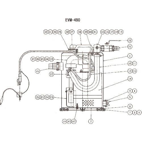 ツルミ VSカナラインAホース ( 801-16700080-9 ) (メーカー取寄)