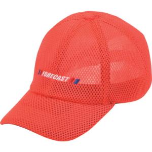 カジメイク 6507 オールメッシュキャップ ライトレッド フリー ( 6507-42-F )｜orangetool
