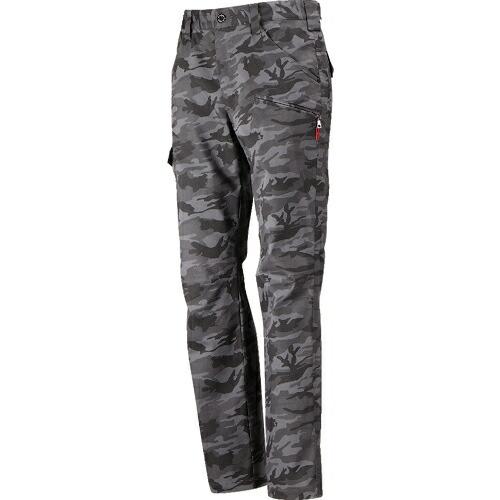 カジメイク 6794 T/C迷彩ストレッチカーゴ グレー 3L ( 6794-70-3L ) (株)...