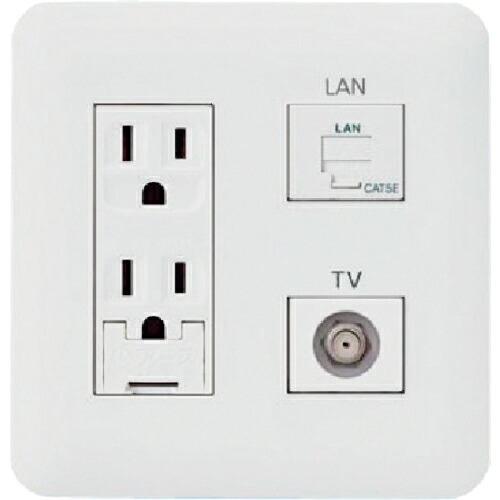 Panasonic ワイド21MMコンET付接地Wコン ( WTF34373W ) パナソニック(株...
