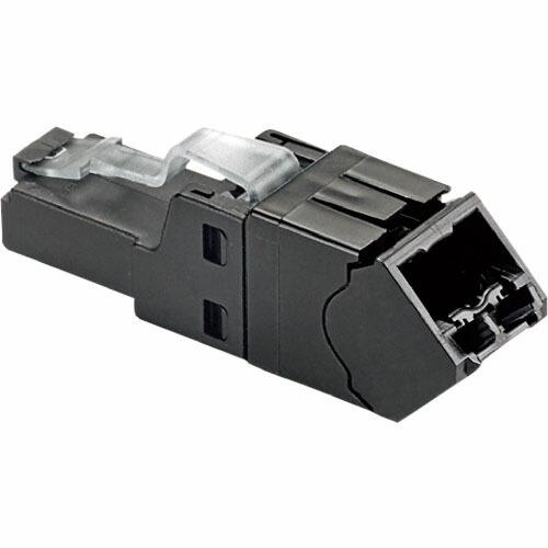 PANDUIT LANコネクタ CAT6A 簡単成端モジュラープラグアングルタイプ  ( FPUD6...