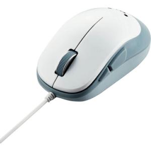 ELECOM 5ボタンBlueLED有線マウス ホワイト ( M-Y9UBWH )｜orangetool