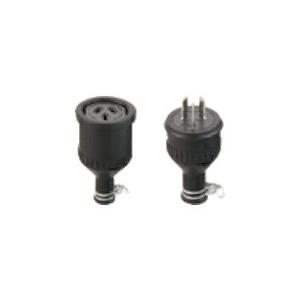 Panasonic 3P20A防水ゴムコードコネクタ ( WA3320 ) (メーカー取寄)