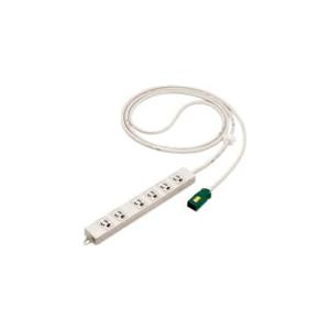 Panasonic ハーネスOAタップ接地抜止3m6コ口グレ ( WFA6636HG ) パナソニック(株)エレクトリック (メーカー取寄)｜orangetool