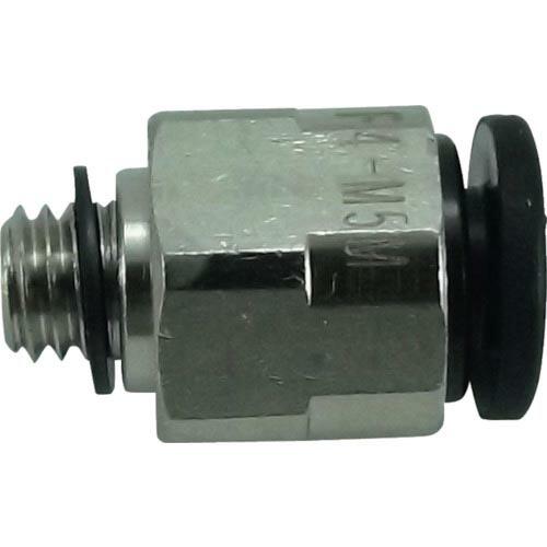 チヨダ ファイブメイルコネクタ 4mm・M5X0.8 ( F4-M5M ) 千代田通商(株)