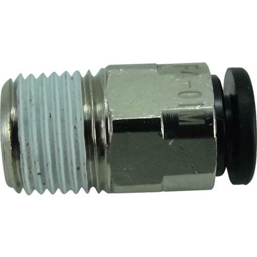 チヨダ ファイブメイルコネクタ 4mm・R1/8 ( F4-01M ) 千代田通商(株)