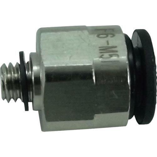 チヨダ ファイブメイルコネクタ 6mm・M5X0.8 ( F6-M5M ) 千代田通商(株)
