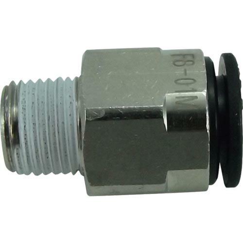 チヨダ ファイブメイルコネクタ 8mm・R1/8 ( F8-01M ) 千代田通商(株)