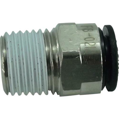チヨダ ファイブメイルコネクタ 8mm・R1/4 ( F8-02M ) 千代田通商(株)