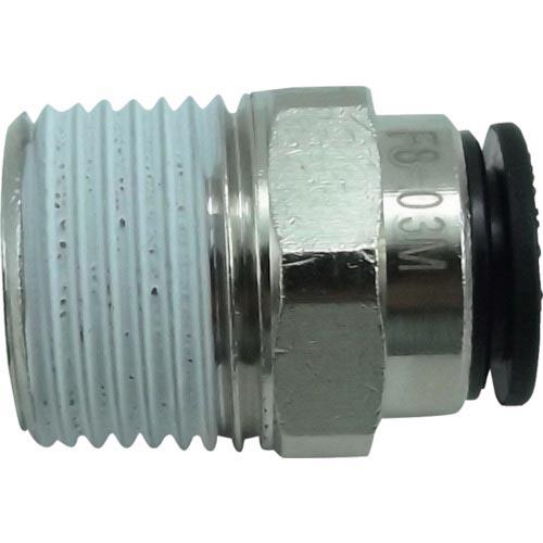 チヨダ ファイブメイルコネクタ 8mm・R3/8 ( F8-03M ) 千代田通商(株)