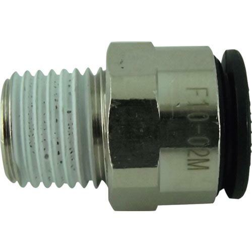 チヨダ ファイブメイルコネクタ 10mm・R1/4 ( F10-02M ) 千代田通商(株)
