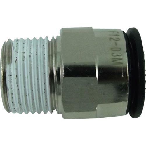 チヨダ ファイブメイルコネクタ 12mm・R3/8 ( F12-03M ) 千代田通商(株)