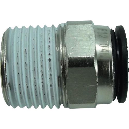 チヨダ ファイブメイルコネクタ 12mm・R1/2 ( F12-04M ) 千代田通商(株)