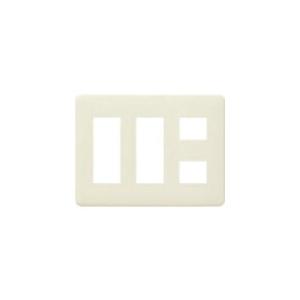 【SALE価格】Panasonic フルカラーモダンプレート8コ用・W ( WN6008W )