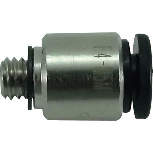 チヨダ チューブ継手 ファイブ六角穴付メイルコネクタ 4mm M5×0.8 ( F4-M5MS ) ...