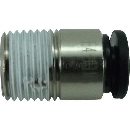 チヨダ チューブ継手 ファイブ六角穴付メイルコネクター 4mm・R1/8 ( F4-01MS ) 千...