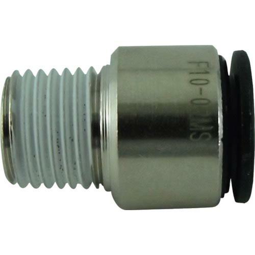 チヨダ チューブ継手 ファイブ六角穴付メイルコネクター 10mm・R1/4 ( F10-02MS )...