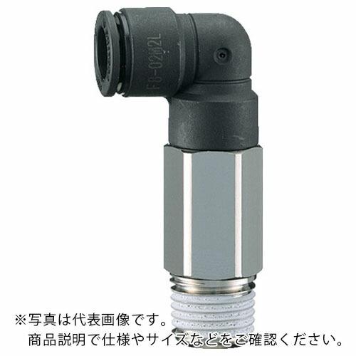 チヨダ チューブ継手 ファイブロングメイルエルボ 12mm・R1/2 ( F12-04M2L ) 千...