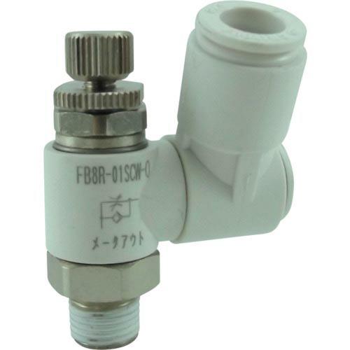 チヨダ ファイブスピードコントローラβ 白 メーターアウト8mm・R1/8 ( FB8R-01SCW...