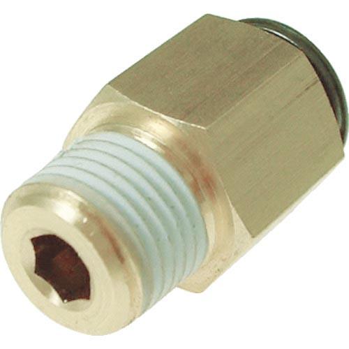 チヨダ フジメイルコネクター六角穴付(金属) 6mm・M5X0.8 ( 6-M5MS ) 千代田通商...