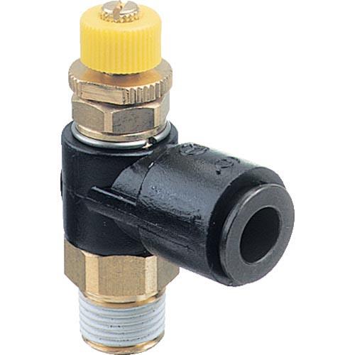 チヨダ フジスピードコントローラα(樹脂)メーターアウト6mm・R1/8 ( 6R-01SC-O  ...