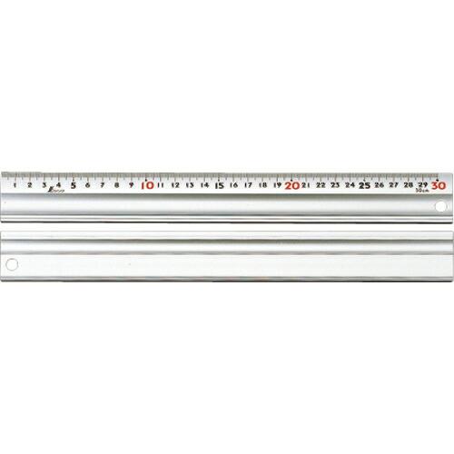 シンワ アルミ直尺「スーパーアル助」300mm ( 65340 ) シンワ測定(株)