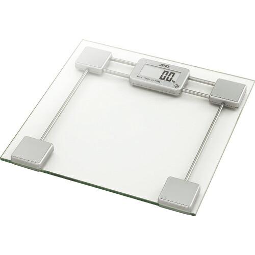 【SALE価格】A&amp;D パーソナル体重計(透明)  ( UC332-S )