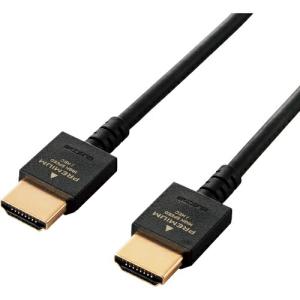 ELECOM PREMIUM HDMIケーブル(やわらかタイプ) 2m ( DH-HDP14EY20BK ) エレコム(株) (メーカー取寄)｜orangetool