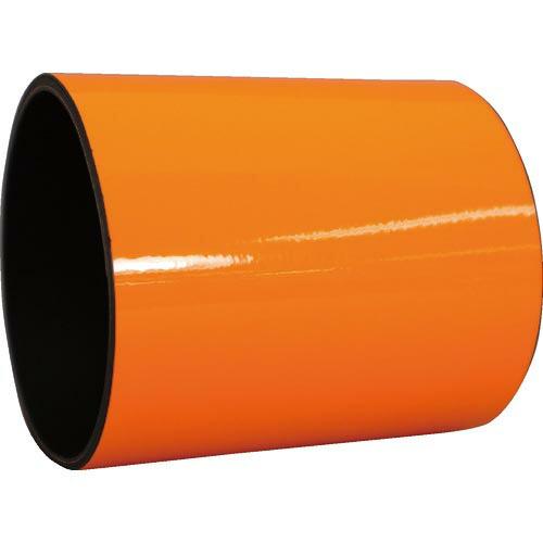 日東エルマテ 蛍光マグネットシート 100mm×1m オレンジ ( KMG-100OR ) 日東エル...