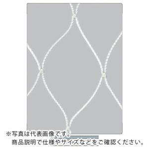 TRUSCO 安全ネット白3.2Φ 幅10m×10m 目合100 菱目有結節 ( TSNE-100100-W ) トラスコ中山(株)｜orangetool