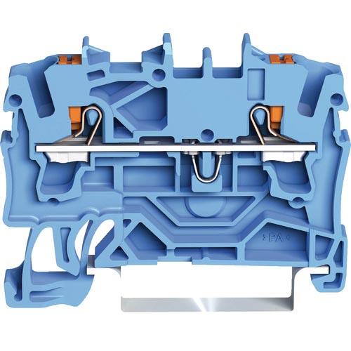 WAGO プッシュボタン操作タイプ スプリング式中継端子台2202シリーズ2線式用 ( 2202-1...
