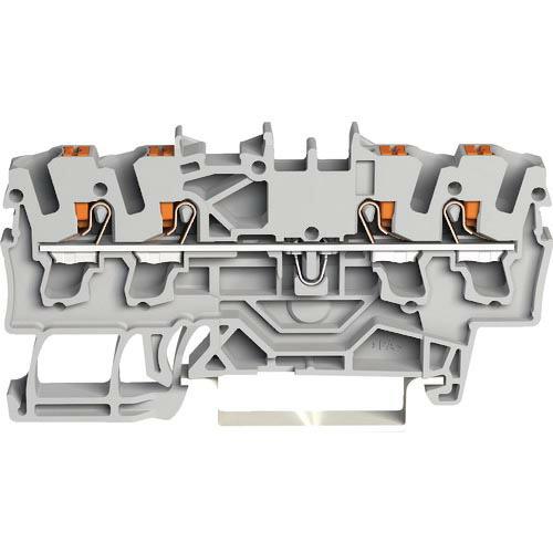 WAGO プッシュボタン操作タイプ スプリング式中継端子台2202シリーズ4線式用 ( 2202-1...