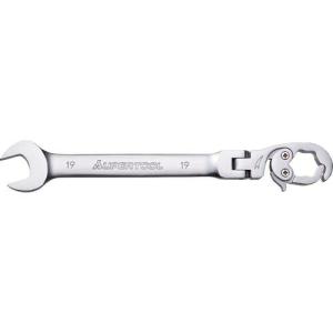スーパー 配管用レンチ オープンラチェットレンチ(フレックスタイプ)L:154mm 呼び:10 ( RCW10F ) (株)スーパーツール｜orangetool