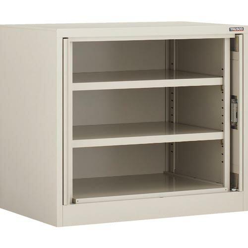 TRUSCO フリッパードアーキャビネット 1010X650XH890 アクリル窓付 ( FPD-3...
