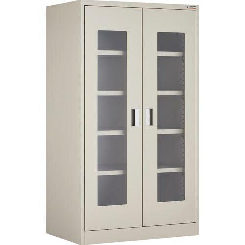 TRUSCO フリッパードアーキャビネット 1010X650XH1780 アクリル窓付 ( FPD-...