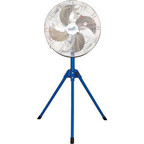 アクアシステム 無給油エアモーター式工場扇 スタンド型 (アルミハネ45cm) ( AFG-18NL...