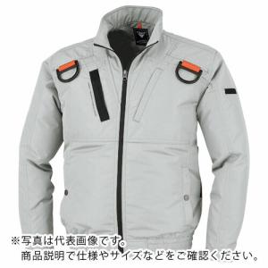 XEBEC 空調服遮熱ハーネスブルゾン シルバーグレー (XE98103-22-5L)｜orangetool
