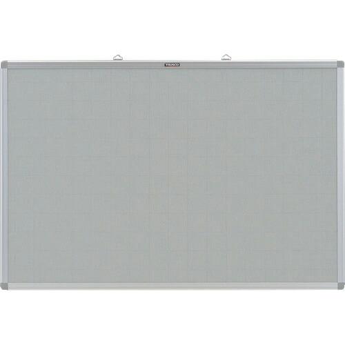 TRUSCO エコロジークロス掲示板 600X900 ライトグレー 暗線入り ( KE-23SLGA...