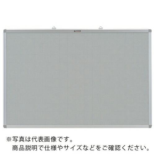 TRUSCO エコロジークロス掲示板 900X1800 ライトグレー 暗線入り ( KE-36SLG...
