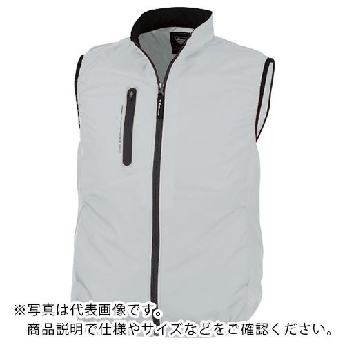 XEBEC 空調服ベスト シルバーグレー (XE98010-22-LL)