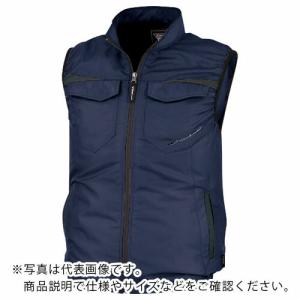 XEBEC 空調服ベスト ディープネイビー (XE98011-19-4L)｜orangetool