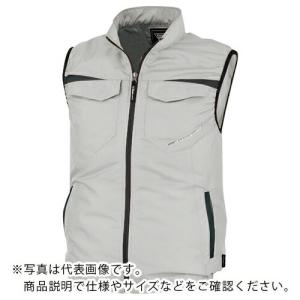 XEBEC 空調服ベスト シルバーグレー (XE98011-22-SS)｜orangetool
