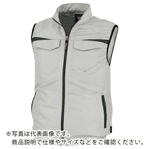 XEBEC 空調服ベスト シルバーグレー (XE98011-22-SS)