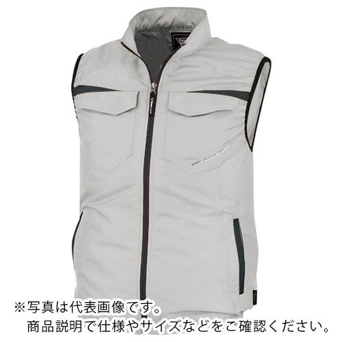 XEBEC 空調服ベスト シルバーグレー (XE98011-22-5L)