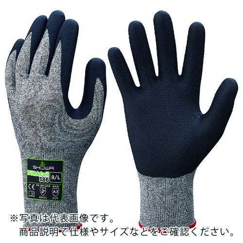 【SALE価格】SHOWA 耐切創手袋 NO386 デュラコイル386 Sサイズ ( NO386-S...