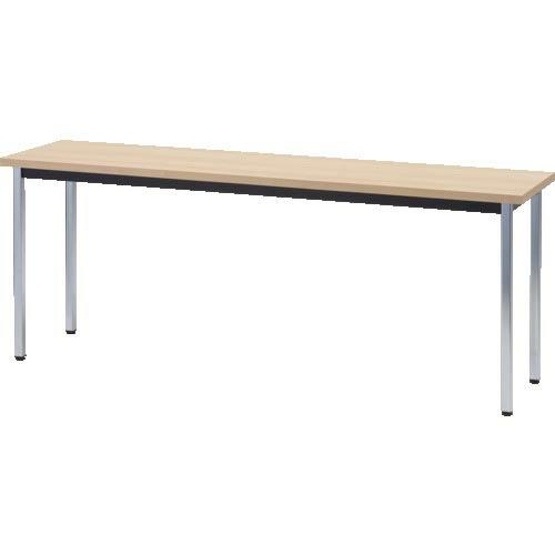 TRUSCO 抗ウイルステーブル チーク 1800×450 ( TUVT-1845-T ) トラスコ...