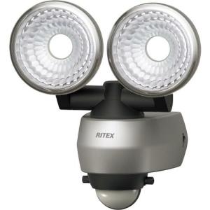 【SALE価格】RITEX 7.5W 2灯 LEDセンサーライト ( LED-AC315 ) (株)ムサシ｜orangetool
