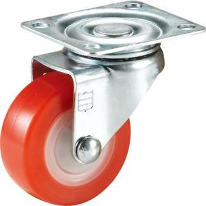 SAMSONG プレート式軽荷重用キャスター 自在 PU 64mm ( TP3625-01-PLY-TG ) SAMSONG CASTER｜orangetool