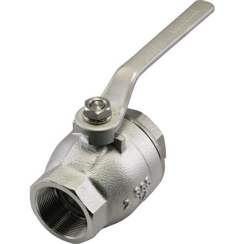 ハマイ ステンレス製禁油処理ボールバルブ(フルボア) 呼び径A40 ( TSS-30-40RC ) ...